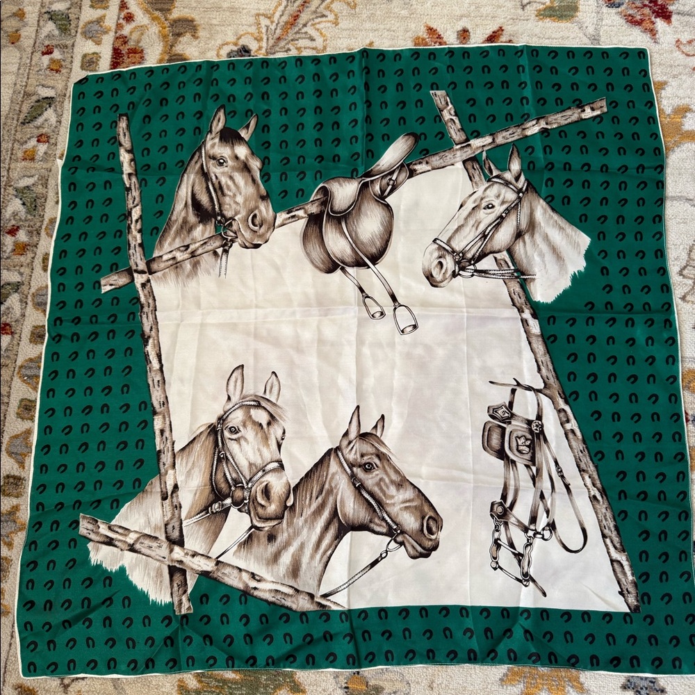 SOIE silk scarf